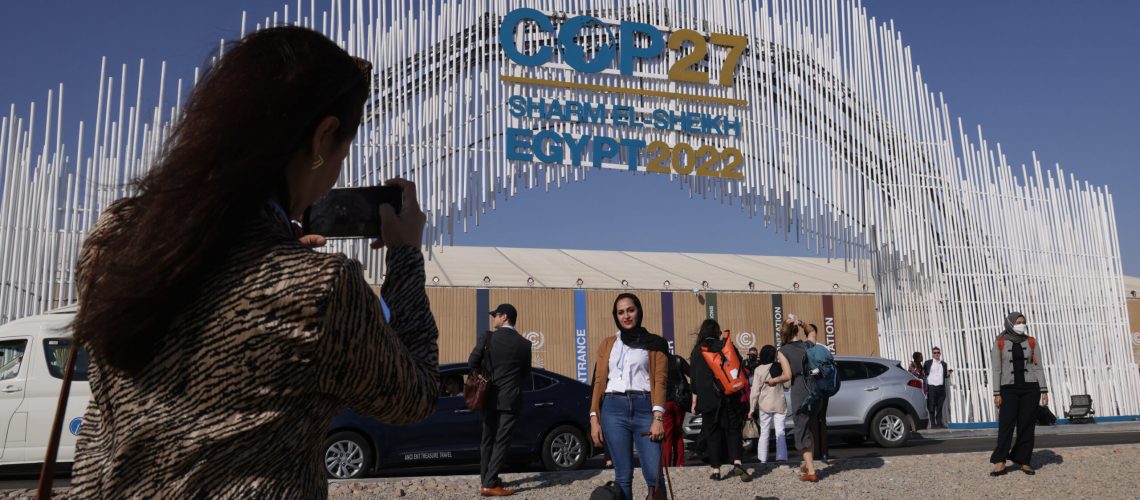 COP27 climate summit in Egypt