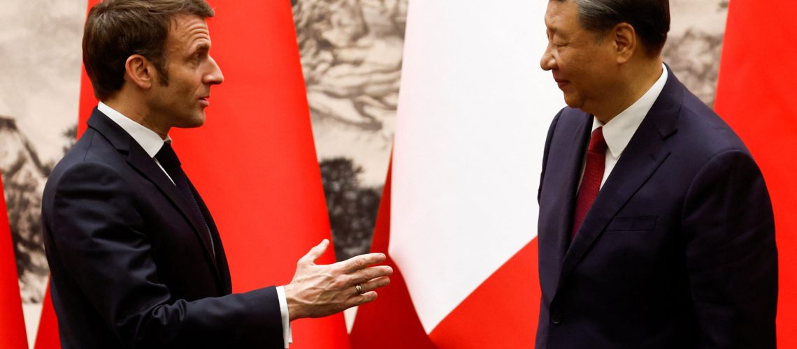 china france Xi Macron