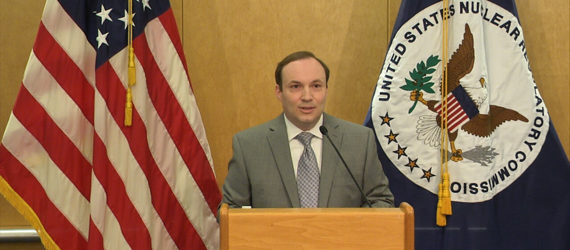 NRC Commissioner Jeff Baran