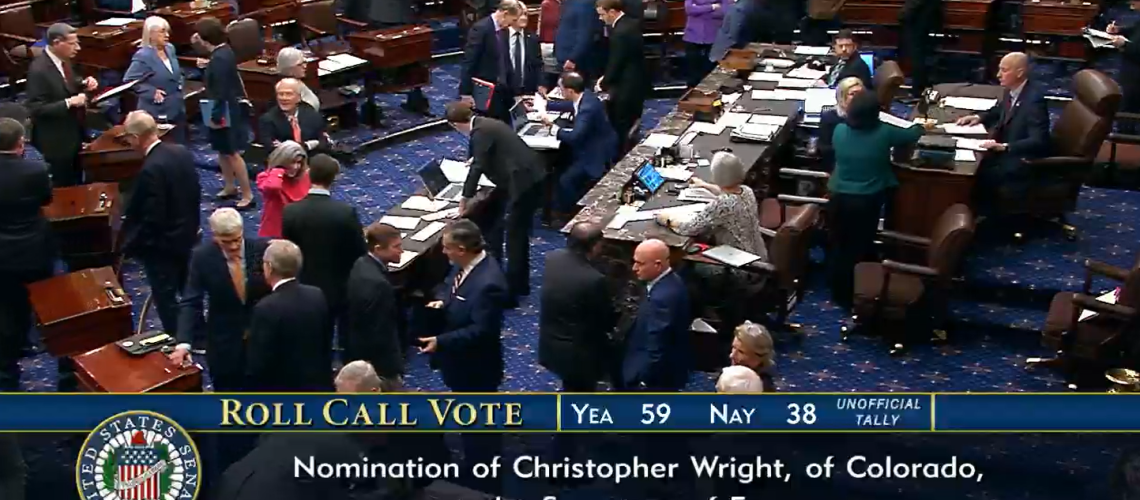 Wright senate approval